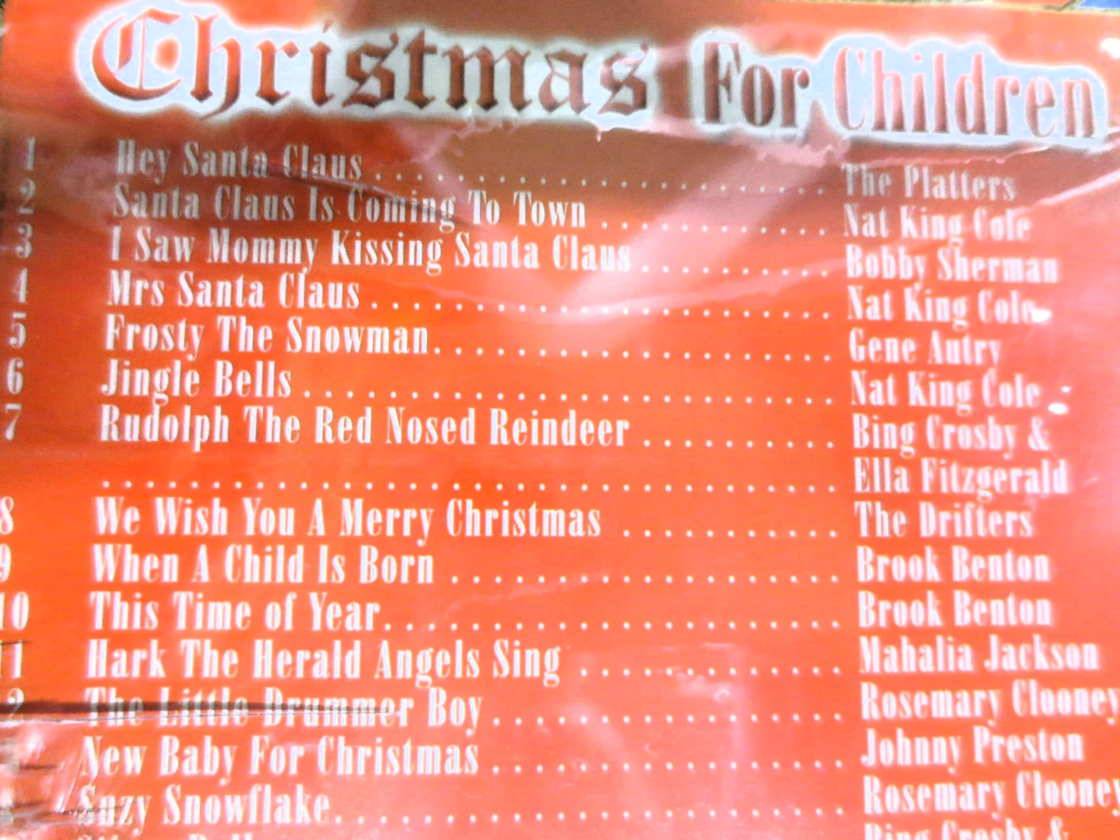 【中古】「未使用品」［CD］Christmas Secrets CHRISTMAS for CHILDREN, Factory SEALED, Christmas Cd, 2000 Compact