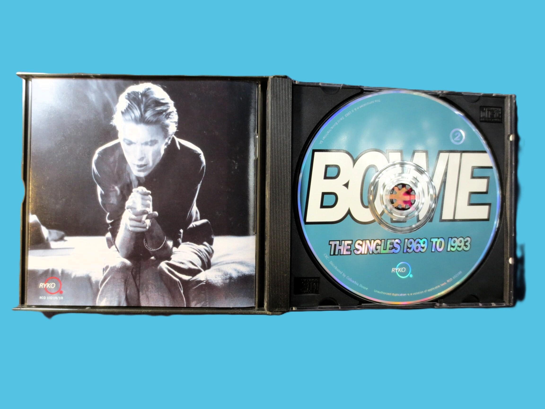 DAVID BOWIE, the Singles 1969-1993, 1993 Compact Disc, Vintage Cd