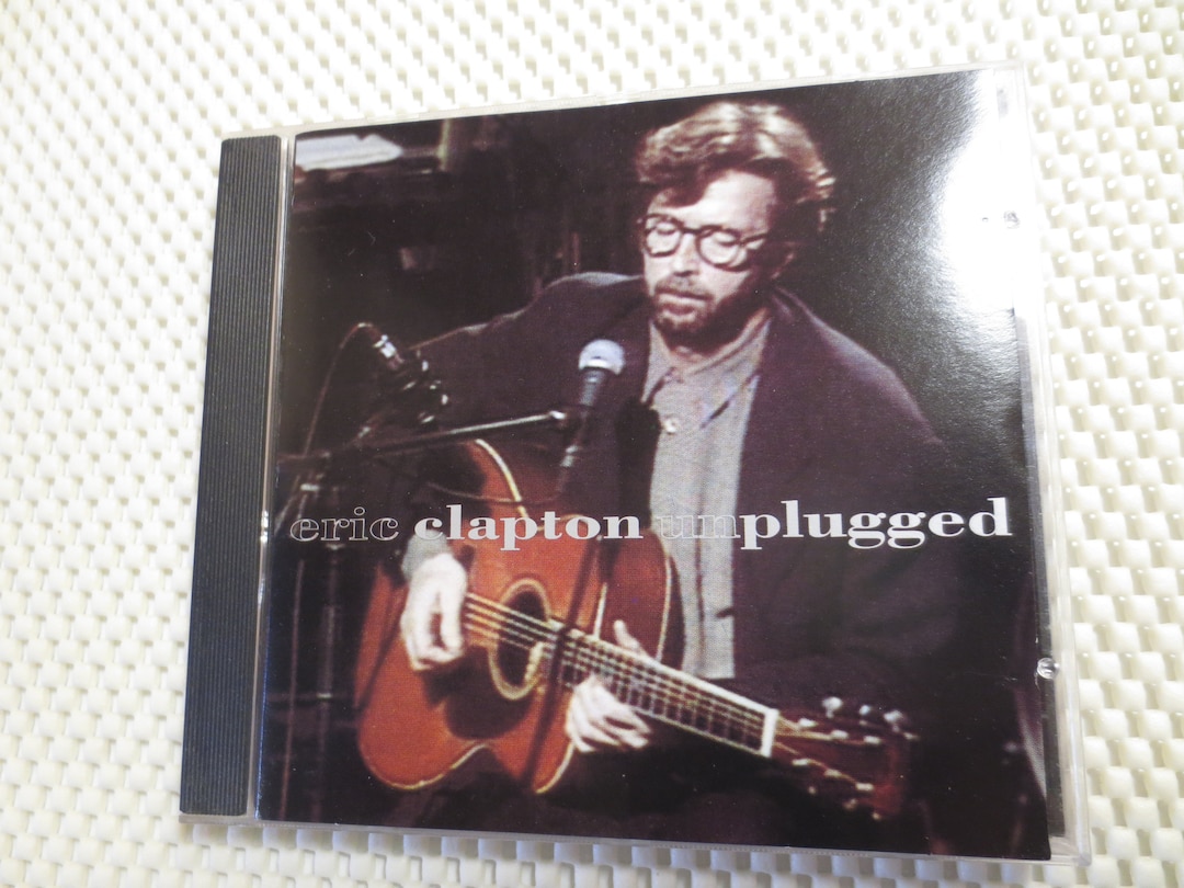 Vintage Eric Clapton Unplugged CD - 1992 Rock Album - Etsy
