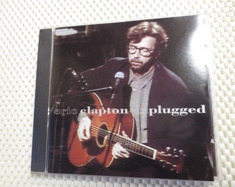 Vintage Eric Clapton Unplugged CD - 1992 Rock Album
