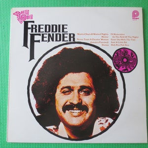 Vintage Records, FREDDIE FENDER, Country Records, Freddie Fender Album, Freddie Fender Lp, Vinyl Records, Country Lp, Vinyl Lp, 1975 Records