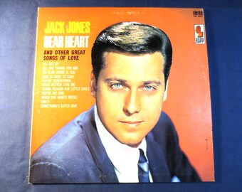 Jack Jones - Dear Heart Vinyl Record - 1965 Vintage LP