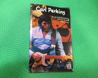 CARL PERKINS, Greatest Hits, Rockabilly Album, Cassette Tape, Vintage Cassette