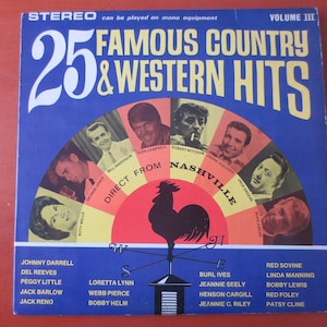 Country-Musik-Album, Country-Musik-Vinyl, Country-Musik-LP, Country-Songs-Album, Vintage-Vinyl, Country-Musik, Vintage-Schallplatten, 1964-Schallplatten