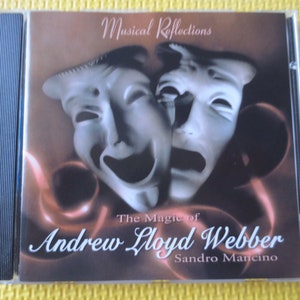 Vintage Cd&#39;s, ANDREW Lloyd WEBBER, Sandro MANCINI, Classical Cd,  Phantom of the Opera, Music Cd,  Classical Albums, Cds, 1999 Compact Discs