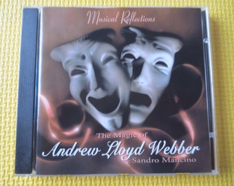 Vintage Cd's, ANDREW Lloyd WEBBER, Sandro MANCINI, Classical Cd,  Phantom of the Opera, Music Cd,  Classical Albums, Cds, 1999 Compact Discs
