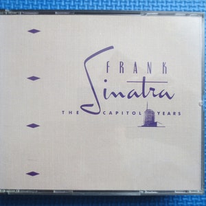 Vintage Cd, FRANK SINATRA, TRIPLE Cd, The Capital Years, Frank Sinatra Cd, Frank Sinatra Album, Swing Music Cd, Jazz Music Cd, Compact Disc