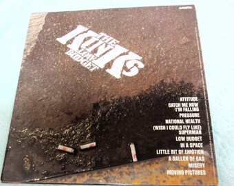 The KINKS, Low BUDGET, The KINKS Record, The Kinks Album, The Kinks Lp, Rock Records, Rock Vinyl, Vinyl Lp&#39;s, Vintage Records, 1979 Records