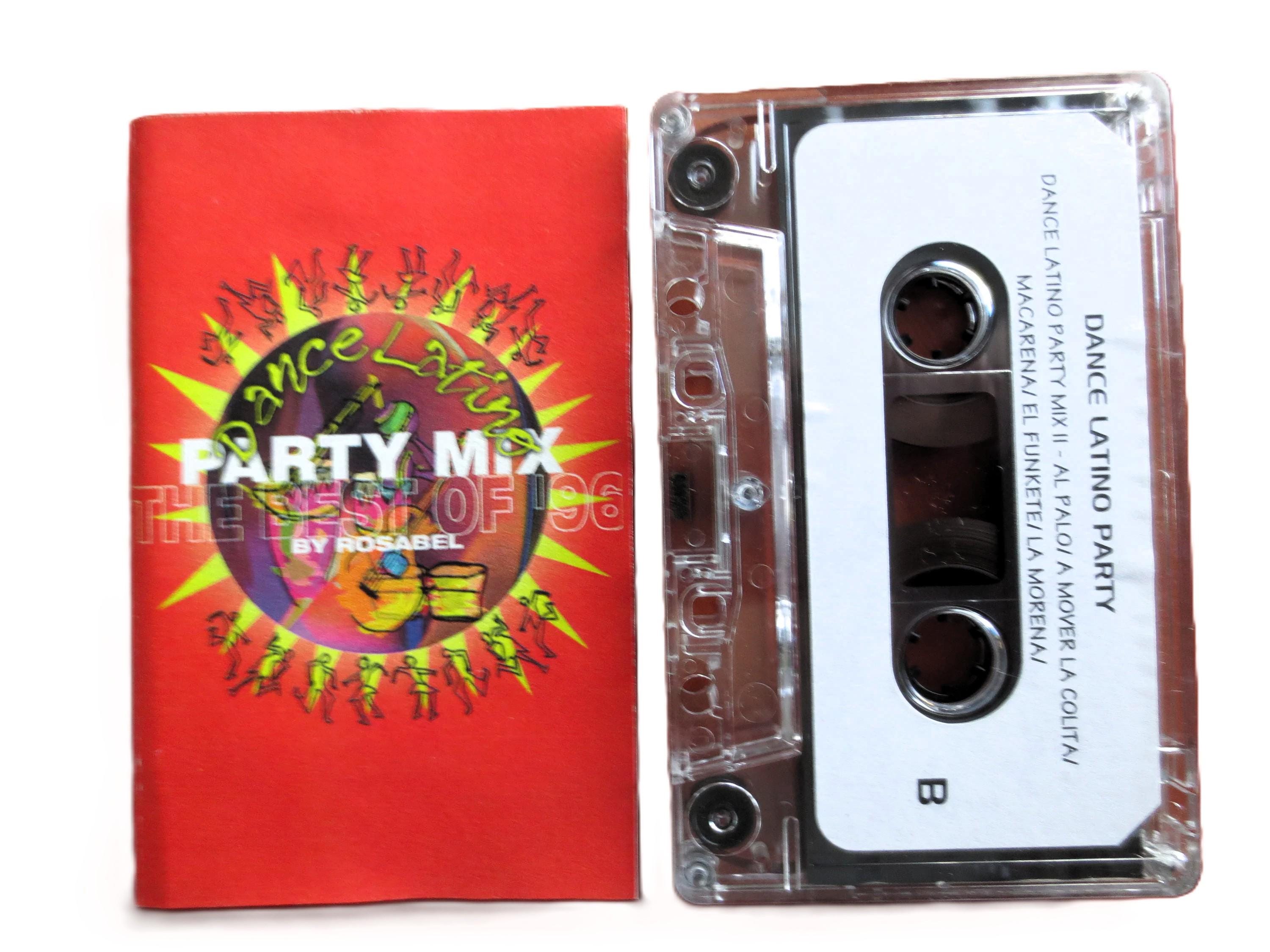 LATINO DANCE PARTY, 1996 Cassette Tape, Latino Music Mix - Etsy