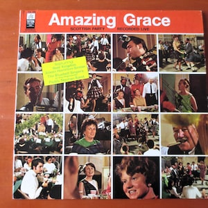 AMAZING GRACE, SCOTTISH Records, Bagpipe Records, Vintage Vinyl, Record Vinyl, Party Records, Vinyl Albums, Vintage Records, 1972 Records