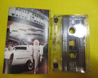DOLLY PARTON, White Limozeen, kaseta magnetofonowa z 1989 roku, kaseta vintage