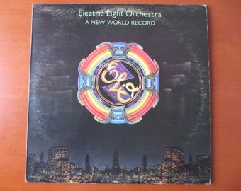 ELO, A New World RECORD, ELO Records, Vintage Vinyl, Elo Albums, Vinyl Records, Vinyl Albums, Rock Vinyl, Vintage Records, 1976 Records
