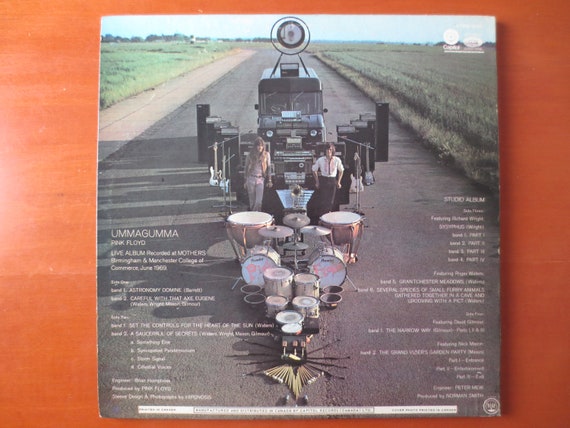 Pink Floyd Ummagumma レコード 1969年 Pink Floyd ‎Ummagumma First Year Pressing 1969 US Harvest STBB-388