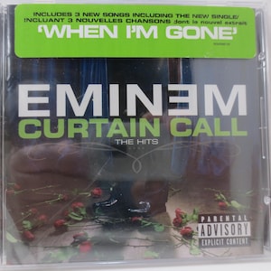 EMINEM, Factory SEALED, Curtain Call, EMINEM The Hits, Eminem Greatest, Eminem Cd, Rap Cd, Rap Music Cd, Hip Hop Cd, Rap, Rap Compact Disc