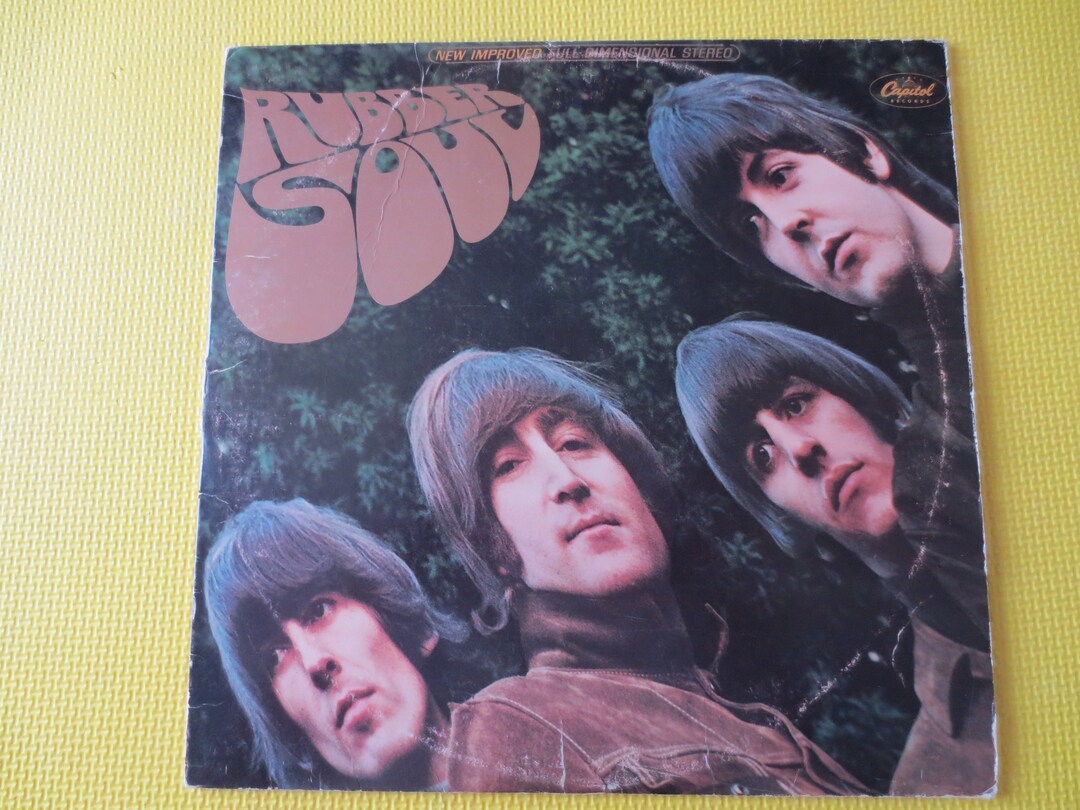 Vintage Records the BEATLES RUBBER SOUL the Beatles Album Etsy UK