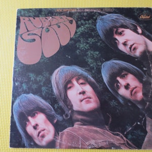 The BEATLES, RUBBER SOUL, The Beatles Album, Beatles Records, The Beatles Vinyl, Vintage Vinyl, Vinyl Records, Vintage Records, 1966 Records