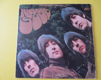 The BEATLES, RUBBER SOUL, vintage album, plaat uit 1966, vinyl lp