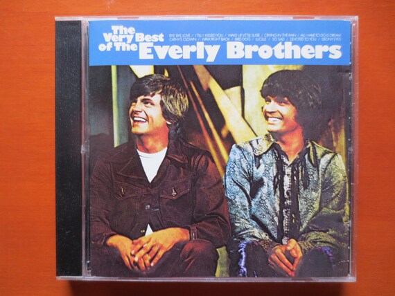 The EVERLY BROTHERS, The Very Bests, Classic Pop, 1985 Compact Disc, Vintage Cd