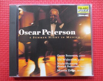 OSCAR PETERSON, A Summer Night in Munich, Jazz Music, 1999 Compact Disc, Vintage Cd