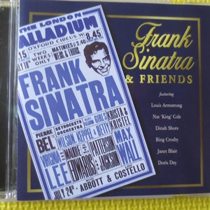Vintage Cds, FRANK SINATRA, FRIENDS, Frank Sinatra Cd, Greatest Hits Cd, Jazz Cd, Jazz Lp, Vintage Compact Disc, Jazz Compact Discs