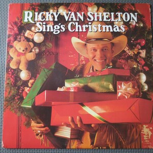 Vintage Records, RICKY Van SHELTON, CHRISTMAS Album, Christmas Country, Christmas Record, Christmas Vinyl, Christmas Lp, Vinyl, 1989 Records