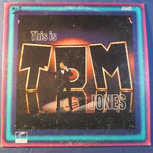 TOM JONES, This Is TOM Jones, Tom Jones Record, Tom Jones Albums, Vinyl Record, Tom Jones Lp, Pop Records, lps, Vintage Record, 1969 Records