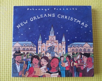 NEW ORLEANS CHRISTMAS, Christmas Music, Christmas Tunes, Christmas Songs, Christmas Hymns, Music Cds, cds, Vintage Cd's, Compact Discs