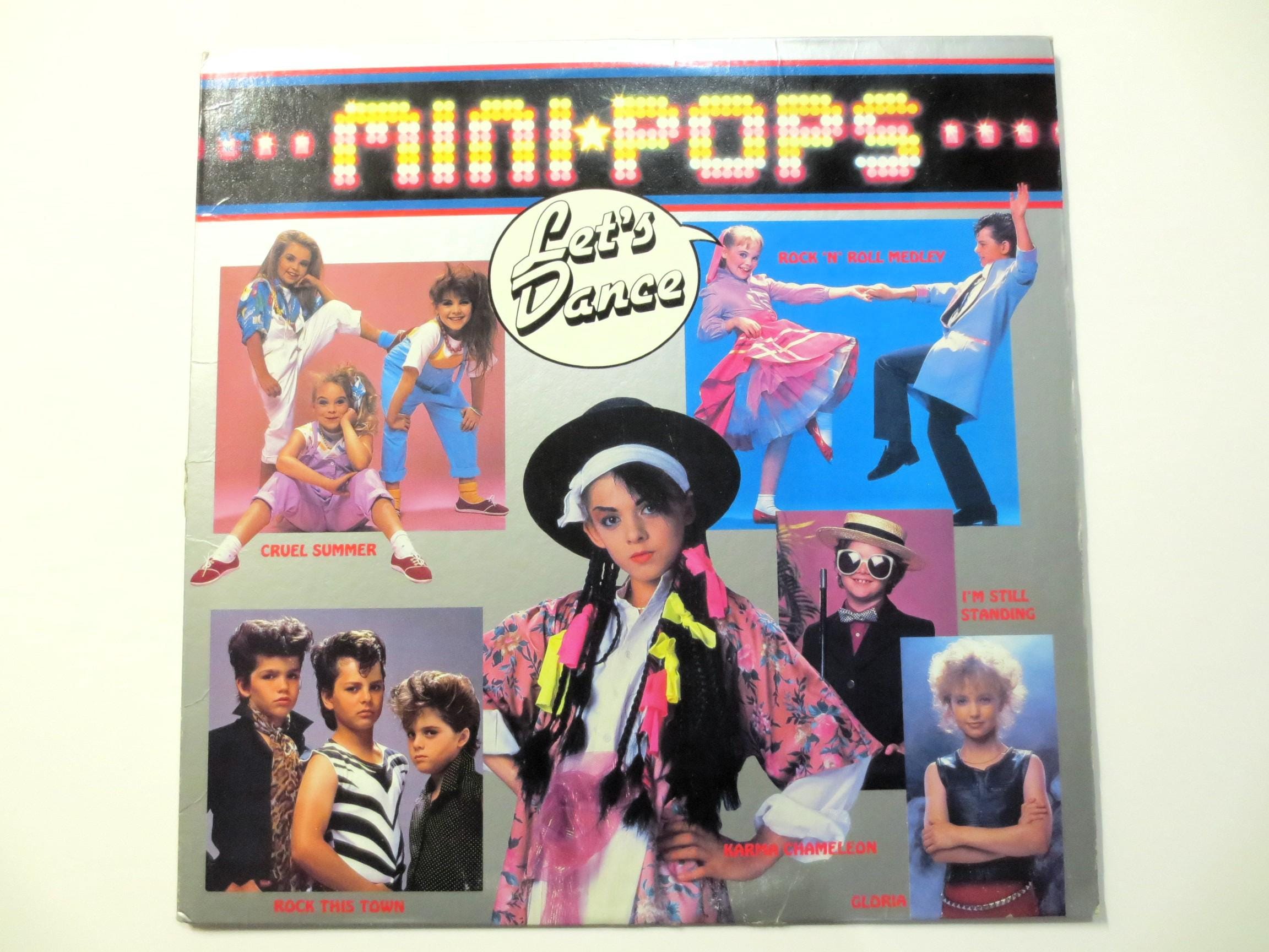 Vintage MINI-POPS Vinyl Record: K-tel Kids Album, 1984 - Etsy