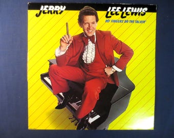 Jerry Lee Lewis - My Fingers Do the Talkin' - Vintage Rock Vinyl LP