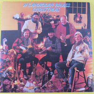 CANADIAN BRASS, CHRISTMAS Album, Christmas Songs, Christmas Record, Christmas Vinyl, Christmas Lp, Vinyl Lp, Vintage Records, 1985 Records