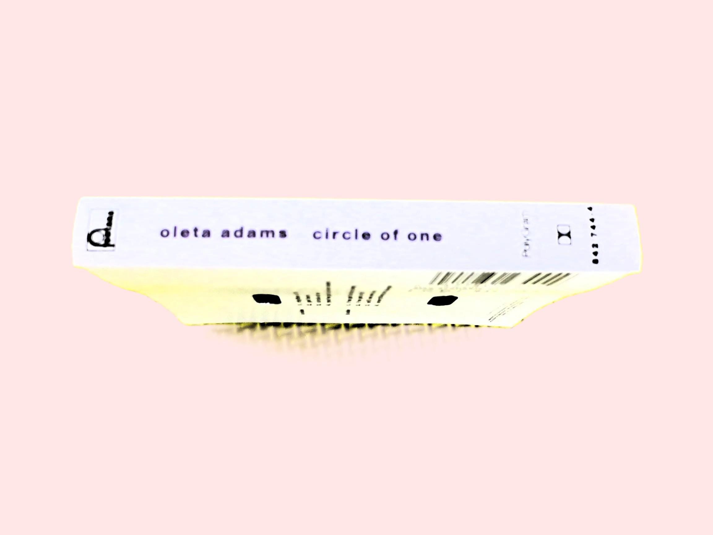 Oleta Adams – Circle of One (1990) Cassette - Etsy