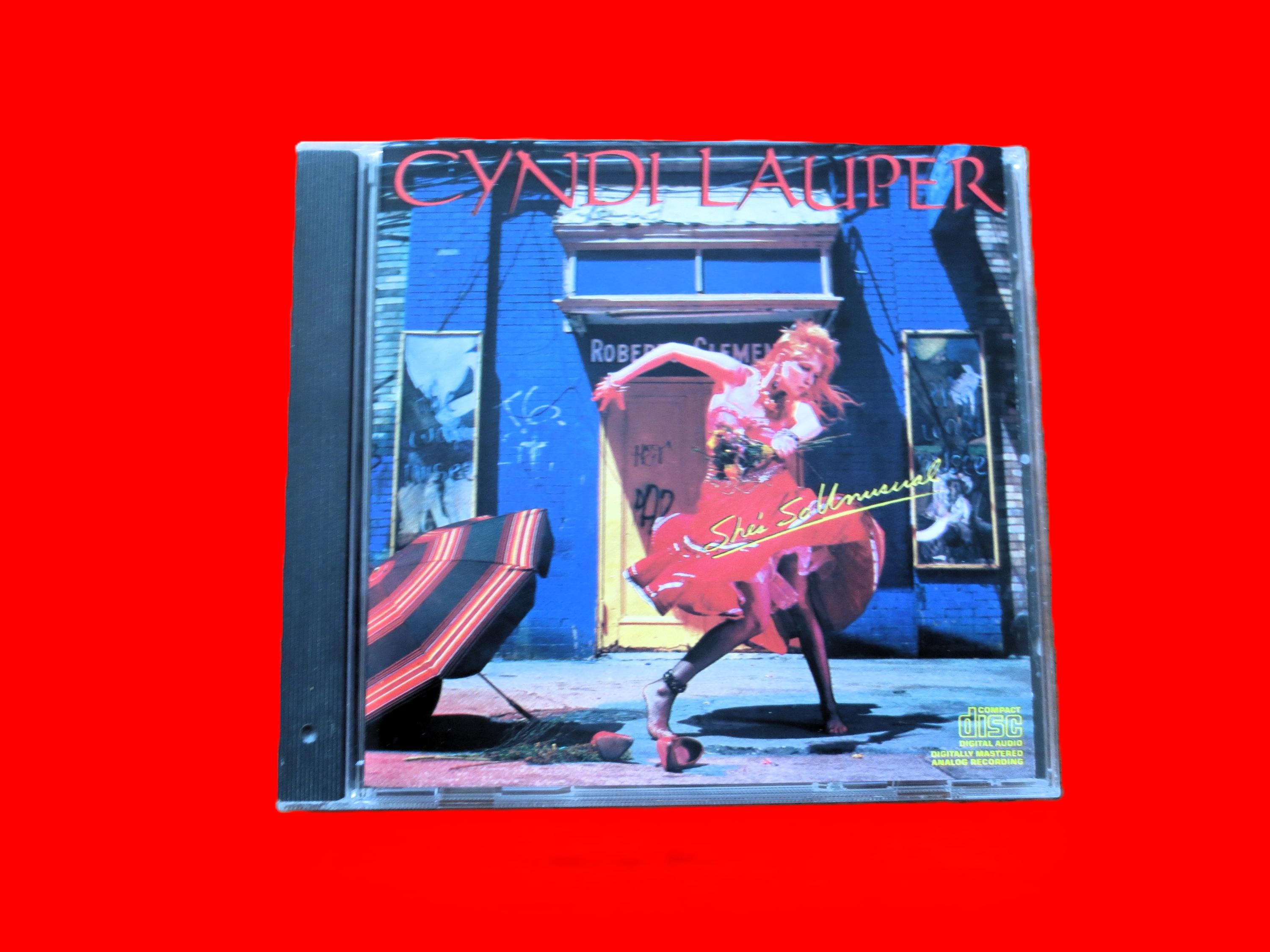 CYNDI LAUPER, She's so UNUSUAL, 1985 Compact Disc, Vintage Cd - Etsy