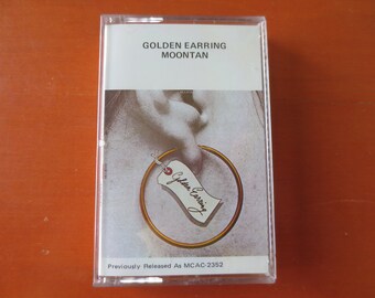 GOLDEN EARRING, MOONTAN Album, 1973 Cassette Tape, Vintage Cassette