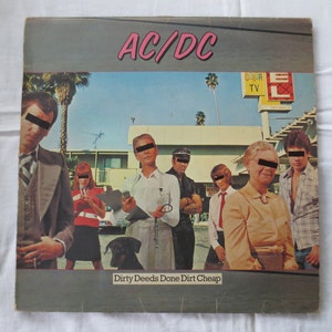 AC Dc, DIRTY DEEDS, Dischi Ac Dc, Dischi Heavy Metal, Vinile Vintage, Album Ac Dc, Lp Rock, Album in Vinile, Dischi Vintage, Dischi 1976