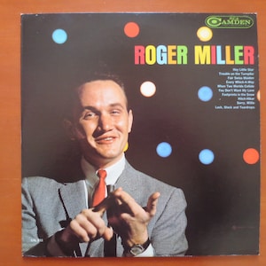 Vintage Records, ROGER MILLER Record, Roger Miller Album, Roger Miller Vinyl, Roger Miller Lp, Vintage Vinyl, Country Album, 1969 Records