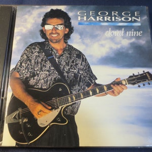 Vintage Cd&#39;s, GEORGE HARRISON, CLOUD Nine, George Harrison Cd, The Beatles , The Beatles Cd, The Beatles Albums, Rock Cd, 1987 Compact Discs