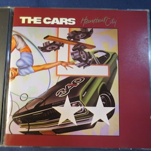 Vintage Cd&#39;s, The CARS, HEARTBEAT CITY, The Cars Cd, The Cars Albums, The Cars Records, The Cars Lps, The Cars Music, Cd, 1984 Compact Discs