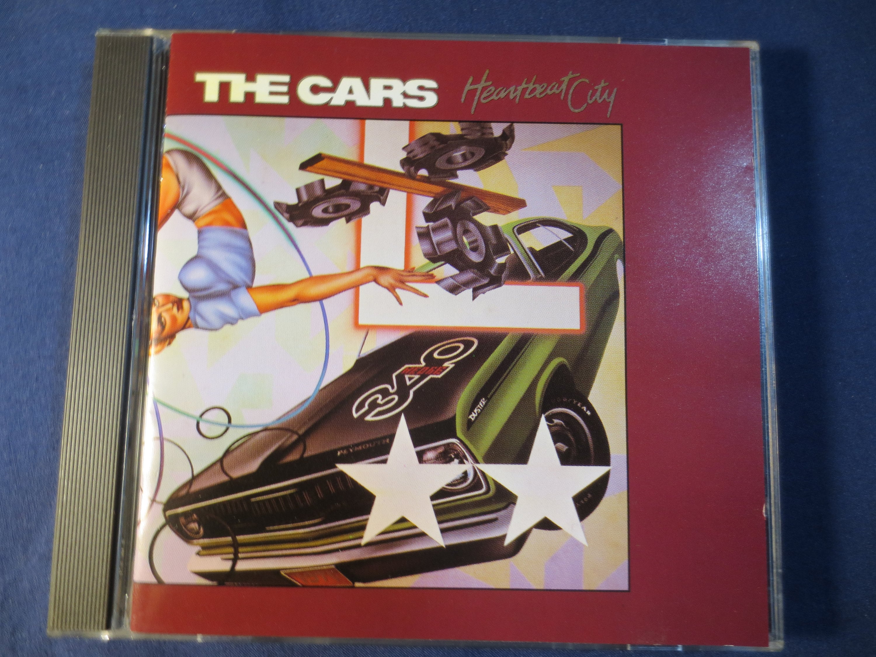 金シール帯 西独盤 THE CARS カーズ ハートビート・シティ CD CD