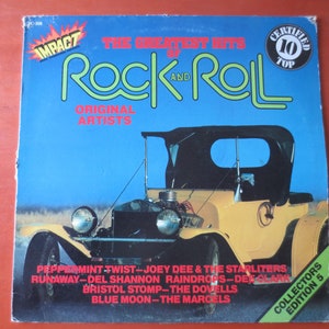 ROCK and ROLL, Volume 5, ROCK Records, Dee Clark Records, Bobby Lewis Record, Record Vinyl, lps, Vinyl Record, Vintage Records, 1982 Records image 1