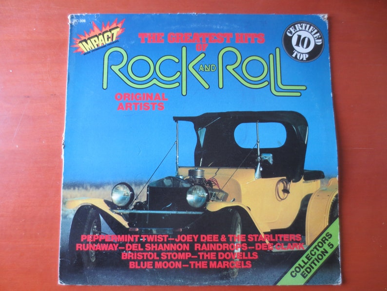 ROCK and ROLL, Volume 5, ROCK Records, Dee Clark Records, Bobby Lewis Record, Record Vinyl, lps, Vinyl Record, Vintage Records, 1982 Records image 1