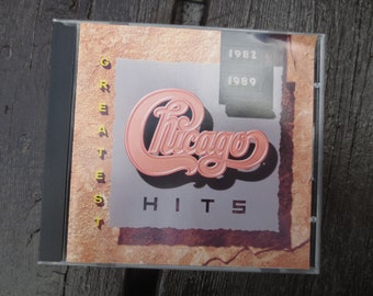 Vintage CHICAGO Greatest Hits CD: 1982-1989 Rock Album