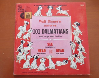 Vintage 1965 Disneyland Record: Walt Disney's 101 Dalmatians