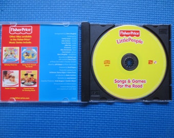Vintage Cd's, FISHER PRICE, SONGS and Games, for the Road Cd