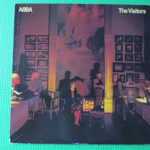 ABBA, The VISITORS, ABBA Record, Vintage Vinyl, Abba Album, Records, Vinyl Records, Pop Record, Abba Vinyl, Vintage Records, 1981 Records
