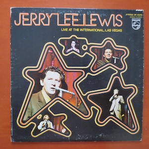 Vintage Records, JERRY LEE LEWIS, Live Album, Rock Records, Vintage Vinyl, Record Vinyl, Records, Vinyl Records, Vinyl Album, 1970 Records