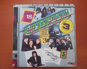 ヴィンテージ「This is Music Vol. 3」ロックアルバム - 1987年製アナログレコード