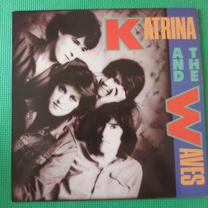 Discos antiguos, KATRINA and the WAVES, Álbum WAVES, Katrina Records, Discos de rock, Discos pop, Vinilo pop, Álbumes pop, Vinilo, Discos de 1985