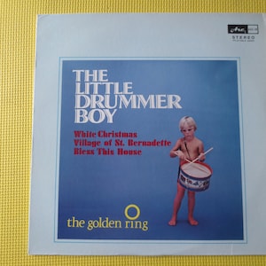 The LITTLE DRUMMER BOY, Christmas Records, Christmas Albums, Christmas Lps, Christmas Music, Christmas Songs, Vintage Records, 1967 Records