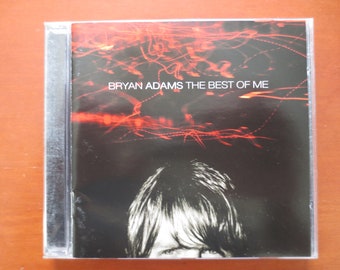 Vintage Cds, BRYAN ADAMS, BEST of Me Cd, Bryan Adams Cd, Bryan Adams Lp, Pop Music Cd, Music Cd, Rock Music Cd, Rock Lp, 1999 Compact Discs