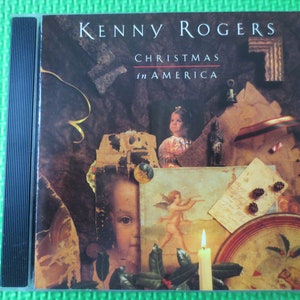 Vintage Cd&#39;s, KENNY ROGERS, CHRISTMAS in America, Weihnachtsmusik, Weihnachtslieder, Weihnachtshymne, Cd Musik, Musik Cds, Cds, Compact Discs